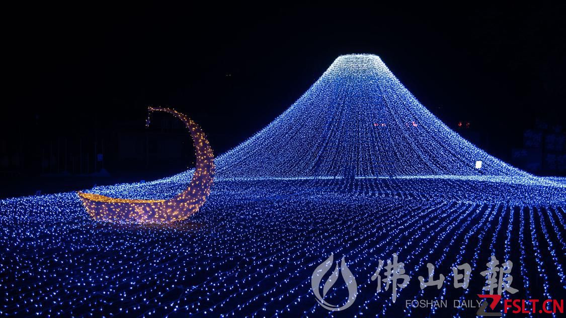 高明盈香生態(tài)園燈光節(jié)活動將持續(xù)至12月底